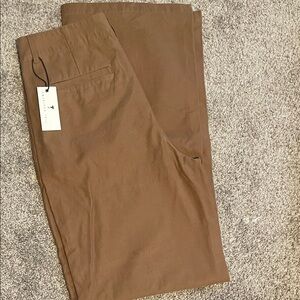 American tall wide leg chino trousers size 12 tall